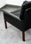Mid Century Danish Modern Lounge Chair Set Leather Attributed to Hans Olsen Black Cs Glostrup For Sale - Image 10 of 12