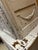 Late 19th Century Painted French 2 Piece Cabinet. Cabinet Has Pegs That Go in to Bottom Piece For Sale - Image 9 of 9