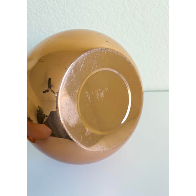 1970s Copper Pear Ice Bucket, Italy For Sale - Image 9 of 10
