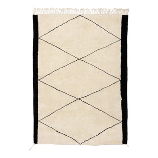 Hand-Knotted Wool Rug by Azele Studio For Sale
