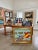 Late 20th Century Late 20th Century Edmund Jordan Coastal September Afternoon, Lake Galena Sailboats Oil Painting in Gold Frame For Sale - Image 5 of 6