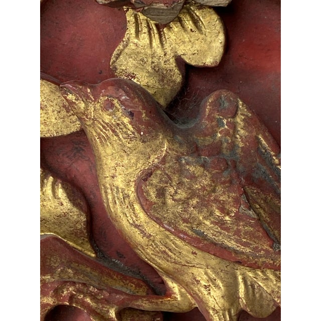 Antique Chinese Carved Panel For Sale - Image 4 of 8