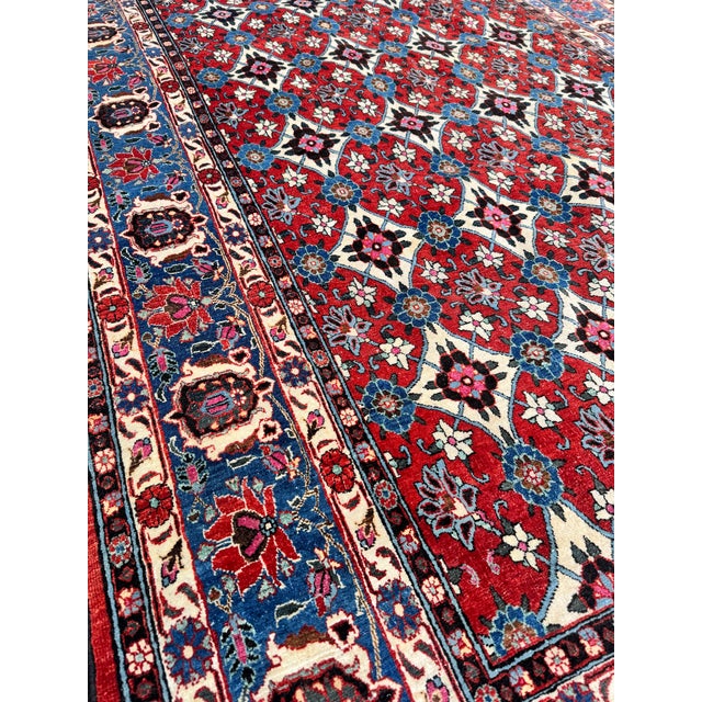 Antique Veramin Rug in Wool, 1920s For Sale - Image 15 of 18