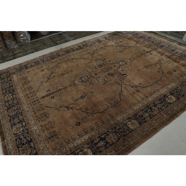 Traditional Antique Turkish Isparta Rug With Geometric Floral Patterns For Sale - Image 3 of 8