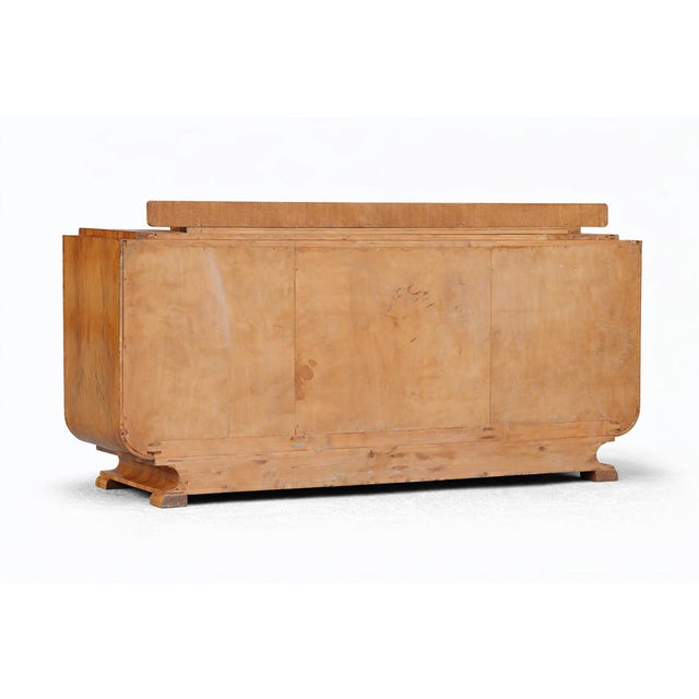Brown Art Deco Buffet in Walnut by J. Halabala for Up Závody, Czech, 1920s For Sale - Image 8 of 18