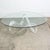 1970s Mid Century Modern Coffee Table Abstract Sculptural Glass Attributed to Charles Hollis Jones For Sale - Image 9 of 12