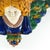 Big Italian Majolica Angel Wall Bracket Decoration For Sale - Image 3 of 10