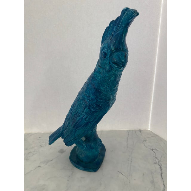 Sculpture of a Cockatoo For Sale - Image 4 of 9