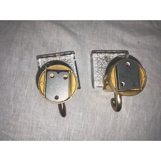 Glass Murano Glass Coat Hangers, 1970, Set of 2 For Sale - Image 7 of 9