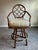 McGuire Late 20th Century Set of 3 McGuire Modern Rattan Swivel Bar Stools For Sale - Image 4 of 8