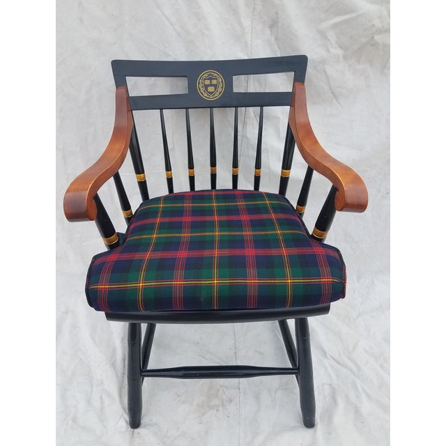 Harvard University Veritas Nichols & Stone Captain's Chair Chairish