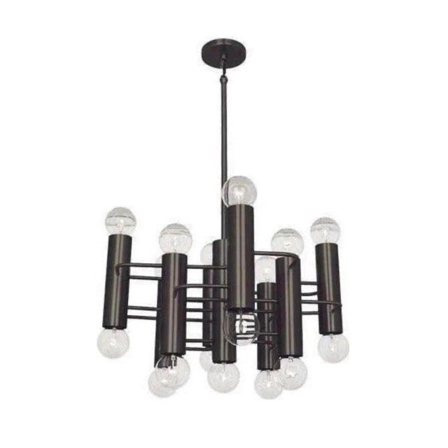 Mid-Century Modern Jonathan Adler Milano Pendant For Sale - Image 3 of 3