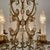 Chandelier in Gilded Iron and Crystals, 1950s For Sale - Image 6 of 11