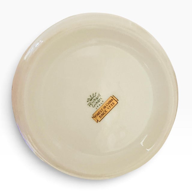 Richard Ginori Italian Fruits Cachepot Jardiniere Porcelain Italy Gold Trim For Sale In Atlanta - Image 6 of 9