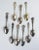 Metal Antique Mismatched Novelty Sterling Silver Teaspoons - Set of 9 For Sale - Image 7 of 13