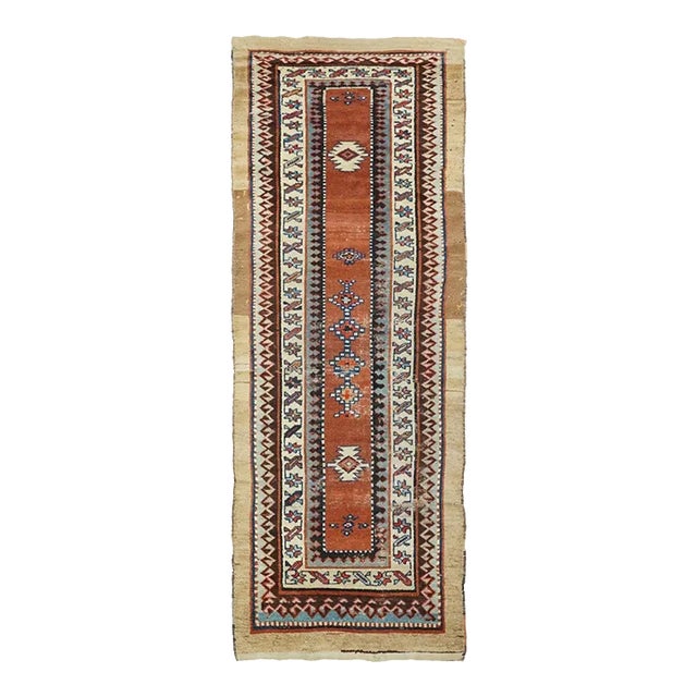 Late 18th Century Antique Bakshayesh Runner 3'6'' x 9'7'' For Sale
