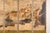 Vintage Four-Panel Painted Screen Depicting Macau Harbor, 1855 For Sale - Image 4 of 17