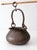 Copper Antique Hand Hammered Copper Hearth Pot With Iron Swing Handle For Sale - Image 8 of 14