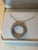 3 circle drop pendant -16" sterling with top quality CZ'S