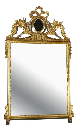 Louis XVI Style Giltwood Mirror, Early 20th Century