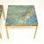 Vintage Italian Brass and Marble Side Tables, 1970s, Set of 2 For Sale - Image 4 of 10