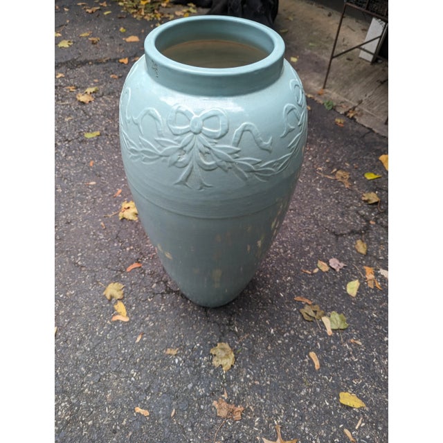 1980s Ceramic Urn For Sale - Image 4 of 6