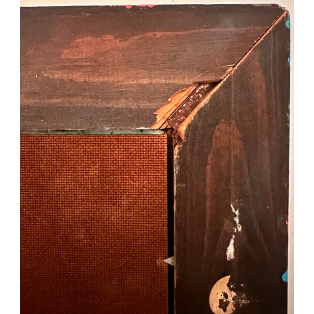 Amber Vintage Waterside Landscape Painting For Sale - Image 8 of 11