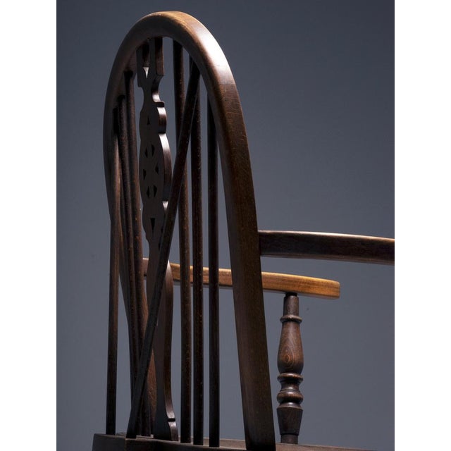 Brown Victorian Armchairs, 1870s, Set of 2 For Sale - Image 8 of 11