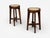 Mid-Century Modern Pierre Jeanneret, Stools, Cane, Teak, Chandigarh, India C. 1960s For Sale - Image 3 of 12
