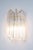1980s Crystal Glass Wall Lights in the style of Venini Italy, 1980s For Sale - Image 5 of 15