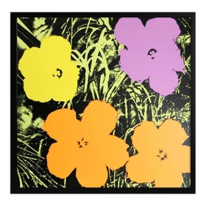 Andy Warhol, Flowers Ii.67, Screenprint Created by Sunday B. Morning