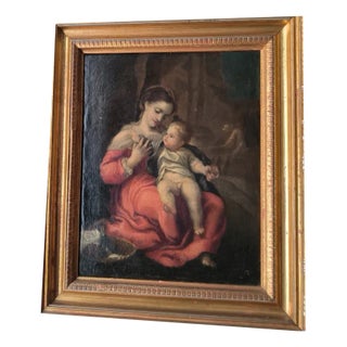 After Antonio Allegri, Madonna della Cesta, 1500s, Oil on Canvas For Sale