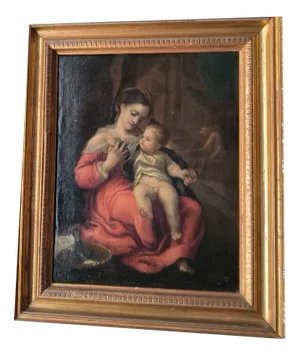 After Antonio Allegri, Madonna della Cesta, 1500s, Oil on Canvas