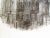 Glass Tronchi Three-Tiered Chandelier For Sale - Image 7 of 11