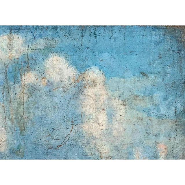 Realism Seascape Waterscape Landscape Oil Painting Original Art by Ukrainian Artist Sokolovsky G. 1970s For Sale - Image 3 of 6
