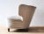 Scandinavian Grey Velvet Armchair, 1950s For Sale - Image 4 of 6