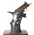Solid Bronze Lyford Cay Club Tournament Marlin Fishing Trophy by Bodo Muche Studio With Inset Opal Gem For Sale - Image 13 of 16