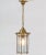 Brass Art Nouveau Lantern, 1900s For Sale - Image 5 of 8