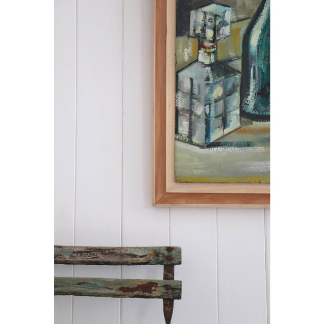 Jordi Maragall, Still Life with Bottles, 1977, Oil Painting on Canvas, Framed For Sale - Image 8 of 10