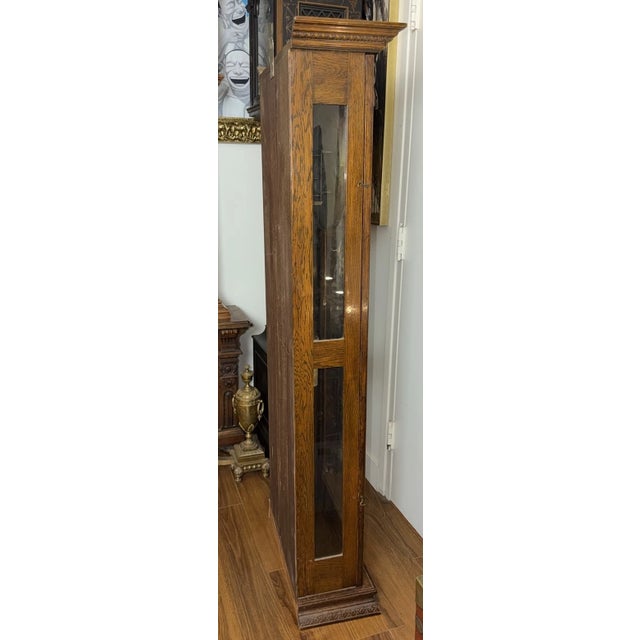 Bawo & Dotter, New York, Antique Jeweler’s Regulator Clock For Sale - Image 4 of 13