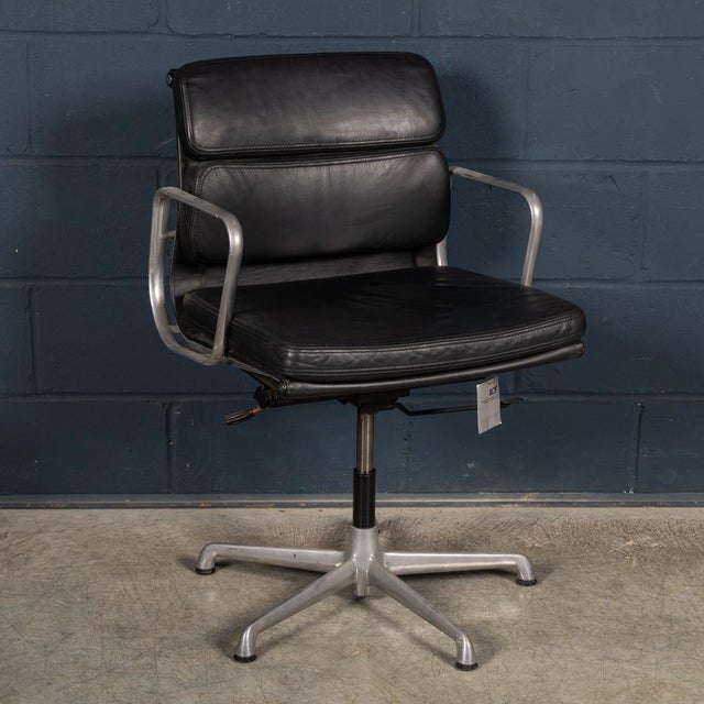 A classic ea217 soft pad chair, one of the most recognisable designs by charles and ray eames, originally introduced in...