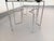 Vintage Space Age Rectangular Coffee Table in Smoked Glass and Chrome Metal, 1970s For Sale - Image 10 of 15