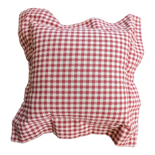 Custom Made Check Pattern Pillow For Sale