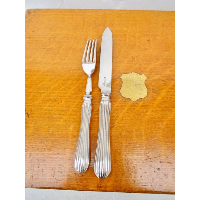 1900s Dixon Fruit Set in Original Case Circa 1900 - 24 Pieces For Sale In New York - Image 6 of 8