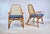 Snocraft Vintage Snowshoe Arm Chairs by SnoCraft, Norway Maine For Sale - Image 4 of 14