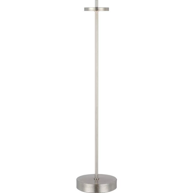 Modern Kelly Wearstler by Visual Comfort Signature Sene 23" Rechargeable Table Lamp in Museum Nickel For Sale - Image 3 of 3