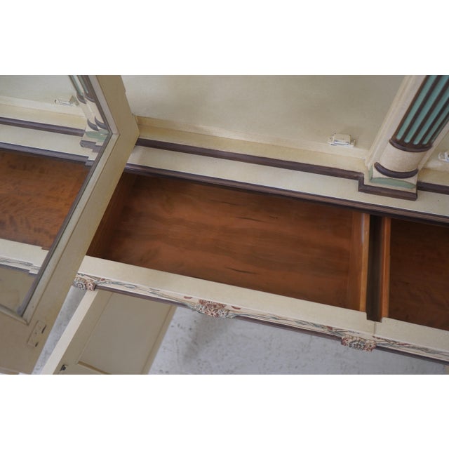 EJ Victor Ej Victor Newport Collection Neoclassical Breakfront For Sale - Image 4 of 18