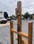 Restoration Hardware 1990s Solid Oak English Easel Restoration Hardware for Television For Sale - Image 4 of 7
