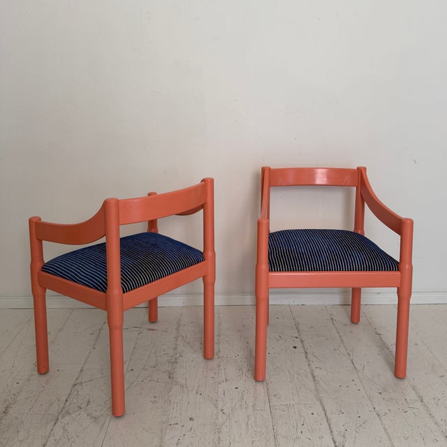 Carimate Chairs by Vico Magistretti for Cassina, Italy, 1960, Set of 2 For Sale - Image 11 of 17