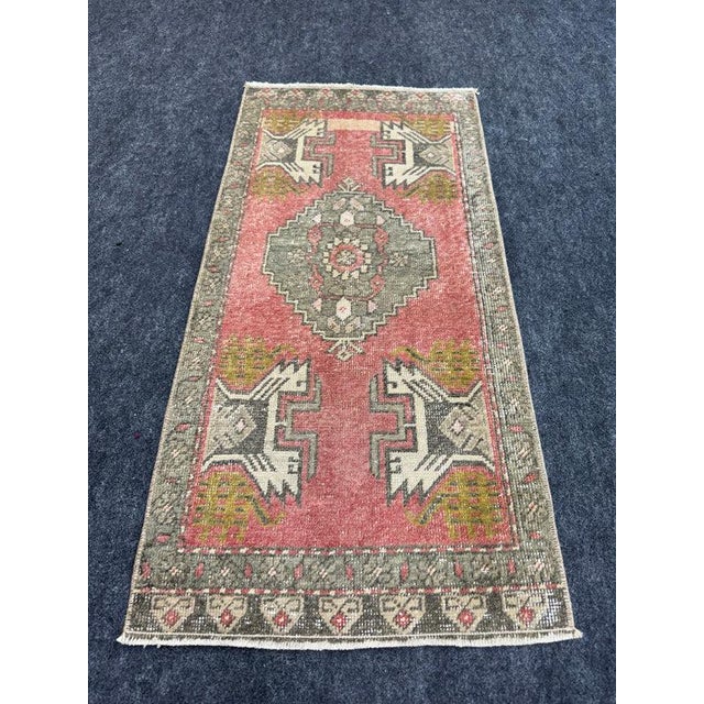 Turkish Yastik Rug 1'7" x 3'3" #23991 Explore a curated collection of hallway runners, wool rugs, and handmade...